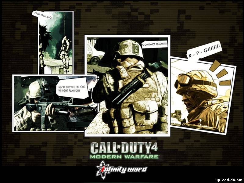 Создание Сервера в Call of Duty 4